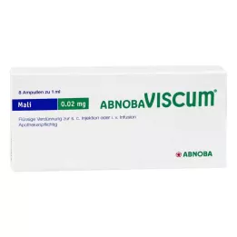 Ampolas de Abnobaviscum Mali 0,02 mg (8 peças)