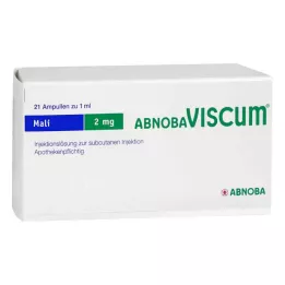 ABNOBAVISCUM Mali 2 mg ampolas, 21 unid