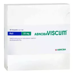 ABNOBAVISCUM Ampolas de Mali 20 mg, 48 unid