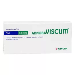 ABNOBAVISCUM Ampolas de Pini 0,02 mg, 8 unid