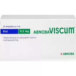 ABNOBAVISCUM Ampolas de Pini 0,2 mg, 21 unid