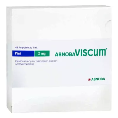 ABNOBAVISCUM Ampolas de Pini 2 mg, 48 unid