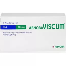 ABNOBAVISCUM Ampolas de Pini 20 mg, 21 unid