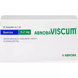 ABNOBAVISCUM Ampolas de 0,2 mg de Quercus, 21 unid