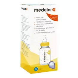 MEDELA Biberão de leite 150 ml com tetina, 1 peça