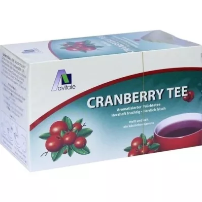 CRANBERRY TEE Saco de filtro, 20 peças