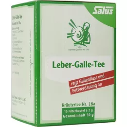 LEBER GALLE-Chá Herbal Tea No. 18a Salus Filter Tissue, 15 unid