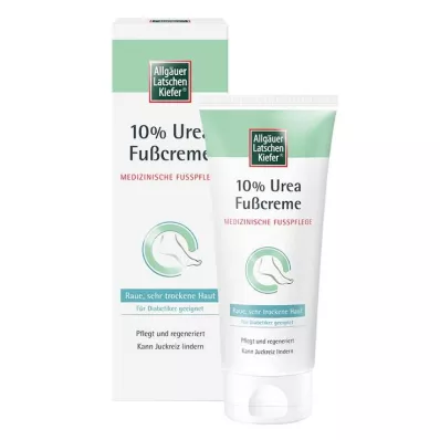ALLGÄUER LATSCHENK. Creme para os pés com 10% de ureia, 100 ml