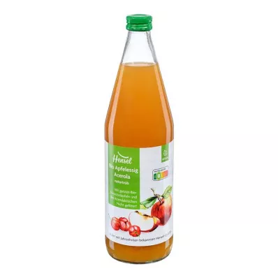 HENSEL Vinagre de sidra de maçã naturalmente turvo biológico com 5% de acerola, 750 ml HENSEL Vinagre de sidra de maçã naturalmente turvo biológico com 5% de acerola, 750 ml