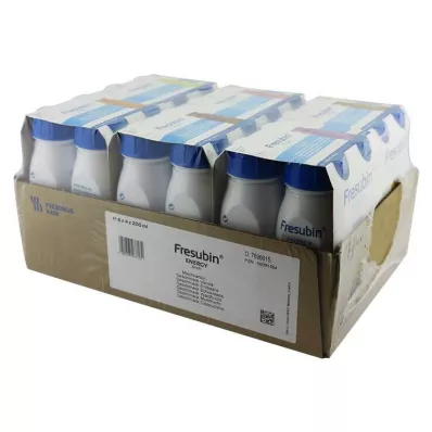 FRESUBIN ENERGY DRINK Garrafa de cartão misto 6X4X200 ml FRESUBIN ENERGY DRINK Garrafa de cartão misto 6X4X200 ml