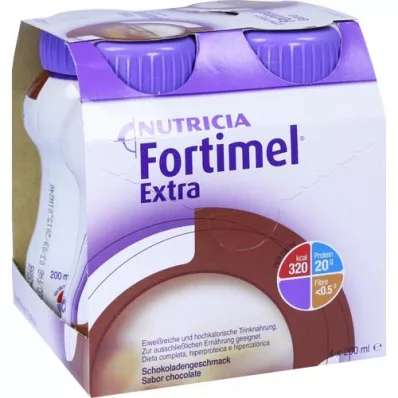 FORTIMEL Extra sabor a chocolate, 4X200 ml