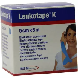 LEUKOTAPE K 5 cm azul claro, 1 unidade