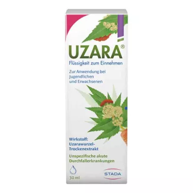 UZARA 40 mg/ml solução oral, 30 ml UZARA 40 mg/ml solução oral, 30 ml