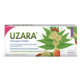 UZARA Comprimidos revestidos de 40 mg, 50 unidades