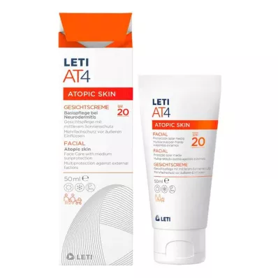 LETI Creme facial AT4 SPF 20, 50 ml
