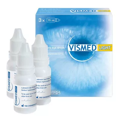 VISMED colírio light, 3X15 ml