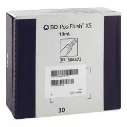BD POSIFLUSH XS Seringas pré-cheias para sistema de lavagem, 30X10 ml