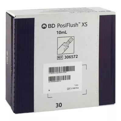 BD POSIFLUSH XS Seringas pré-cheias para sistema de lavagem, 30X10 ml