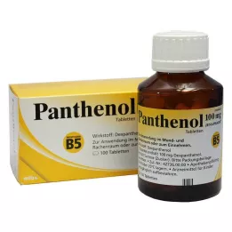 PANTHENOL 100 mg Jenapharm comprimidos, 100 unid