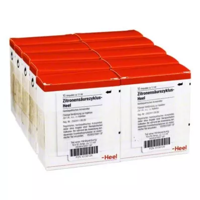 ZITRONENSÄUREZYKLUS Ampolas de calcanhar, 100 pcs