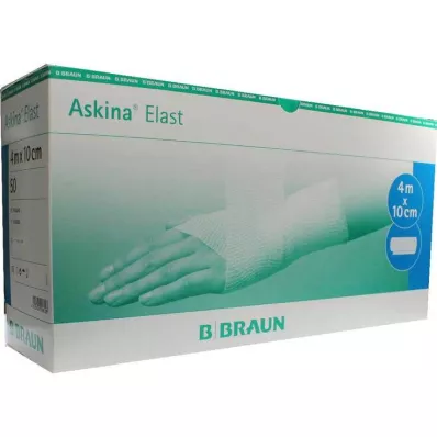 ASKINA Ligadura elástica 10 cmx4 m solta, 50 unidades