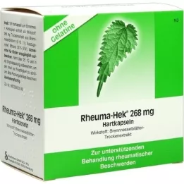 RHEUMA HEK Cápsulas duras de 268 mg, 100 unidades