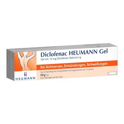 DICLOFENAC Gel Heumann, 50 g DICLOFENAC Gel Heumann, 50 g