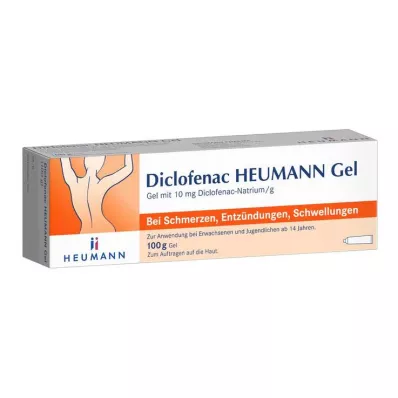 DICLOFENAC Gel Heumann, 100 g DICLOFENAC Gel Heumann, 100 g