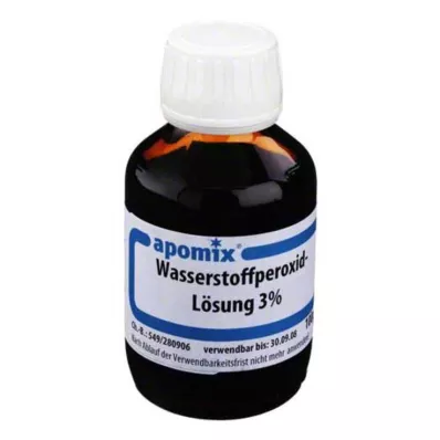 WASSERSTOFFPEROXID 3% DAB 10 solução, 100 g WASSERSTOFFPEROXID 3% DAB 10 solução, 100 g