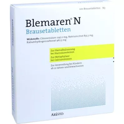 BLEMAREN N Comprimidos Efervescentes, 100 Cápsulas