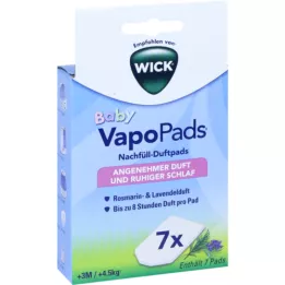 WICK VapoPads 7 Almofadas de Alecrim e Lavanda WBR7, 1 P