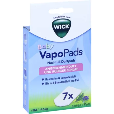 WICK VapoPads 7 Almofadas de Alecrim e Lavanda WBR7, 1 P