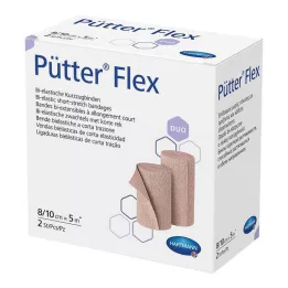 PÜTTER Ligadura Flex Duo 8/10 cmx5 m, 2 pcs