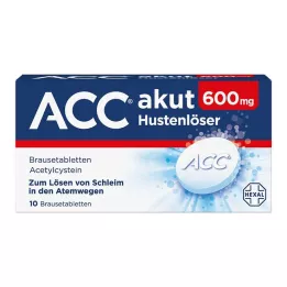 ACC Acute 600 comprimidos efervescentes, 10 unidades