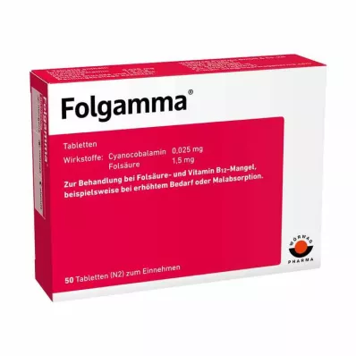 FOLGAMMA Comprimidos, 50 unidades