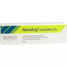 AKNEFUG Gel de óxido suave a 3%, 25 g