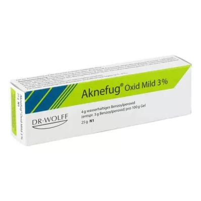 AKNEFUG Gel de óxido suave a 3%, 25 g