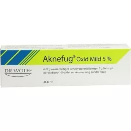 AKNEFUG Gel de óxido suave a 5%, 25 g