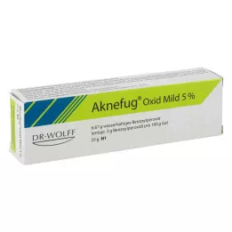AKNEFUG Gel de óxido suave a 5%, 25 g