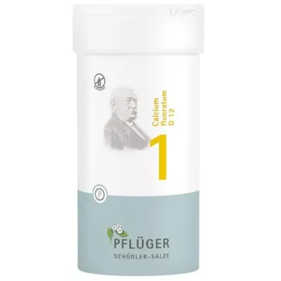 BIOCHEMIE Pflüger 1 Calcium fluoratum D 12 comprimidos, 400 unid