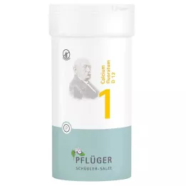 BIOCHEMIE Pflüger 1 Calcium fluoratum D 12 comprimidos, 400 unid