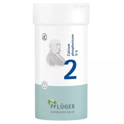 BIOCHEMIE Pflüger 2 Calcium phosphoricum D 6 comprimidos, 400 unid BIOCHEMIE Pflüger 2 Calcium phosphoricum D 6 comprimidos, 400 unid