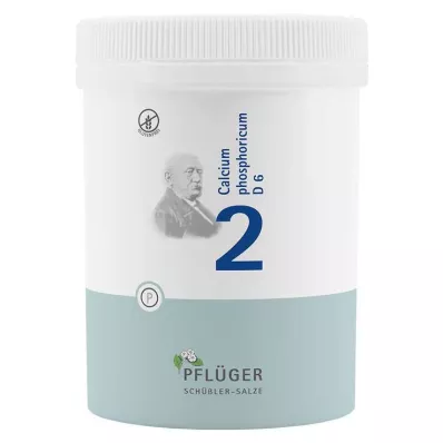 BIOCHEMIE Pflüger 2 Calcium phosphoricum D 6 comprimidos, 1000 unid BIOCHEMIE Pflüger 2 Calcium phosphoricum D 6 comprimidos, 1000 unid