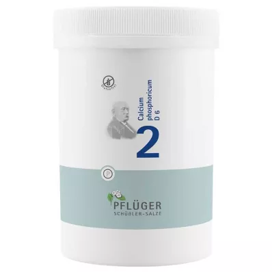 BIOCHEMIE Pflüger 2 Calcium phosphoricum D 6 comprimidos, 4000 pcs BIOCHEMIE Pflüger 2 Calcium phosphoricum D 6 comprimidos, 4000 pcs