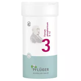 BIOCHEMIE Pflüger 3 Ferrum phosphoricum D 12 comprimidos, 400 unid