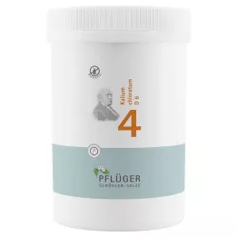 BIOCHEMIE Pflüger 4 Clorato de potássio D 6 Comprimidos, 4000 Cápsulas