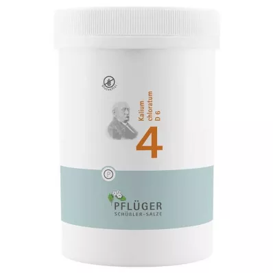 BIOCHEMIE Pflüger 4 Clorato de potássio D 6 Comprimidos, 4000 Cápsulas BIOCHEMIE Pflüger 4 Clorato de potássio D 6 Comprimidos, 4000 Cápsulas