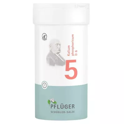 BIOCHEMIE Pflüger 5 Potassium phosphoricum D 6 comprimidos, 400 unid