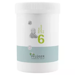 BIOCHEMIE Pflüger 6 Potassium sulphuricum D 6 comprimidos, 4000 pcs