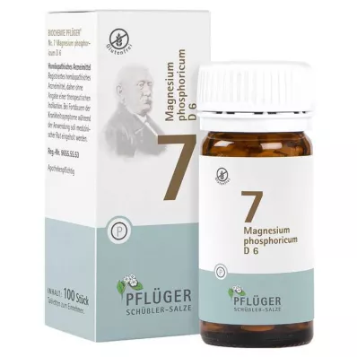 BIOCHEMIE Pflüger 7 Magnesium phosphoricum D 6 Tab, 100 tabs